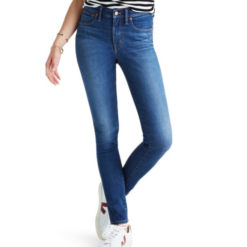 Madewell 9” high-rise skinny jeans